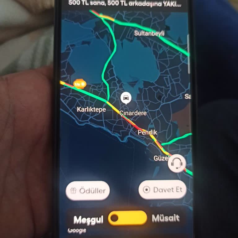 Martı Tag Sürücü Uygulaması Meşgul Konumda Kaldı