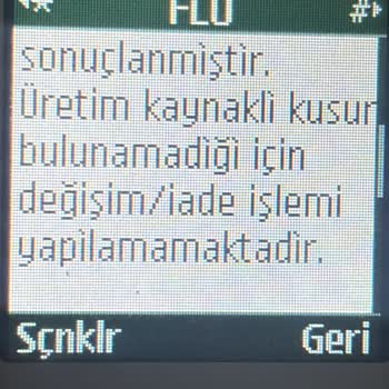 Puma Ayakkabısında Kısa Sürede Yırtılma Ve Çökme, İade Reddi