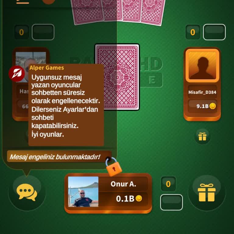 Batak Online HD’de Haksız Mesaj Engeli Ve Açıklama Talebi