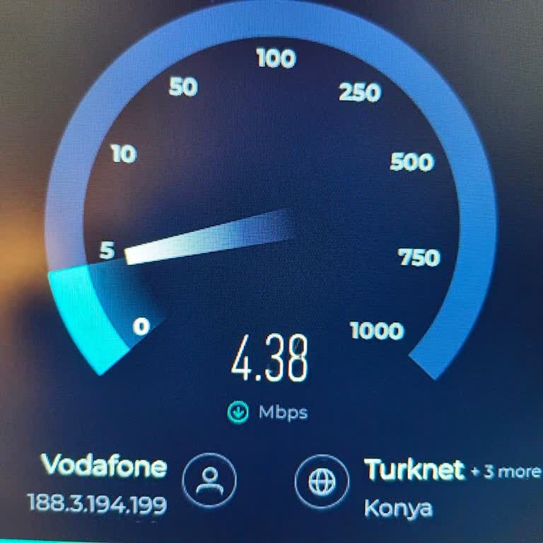 Vodafone Fiber Hız Sözleşmesi İhlali 100 Mbps Taahhüt Edilen Hız 4 Mbps Gerçek Hız