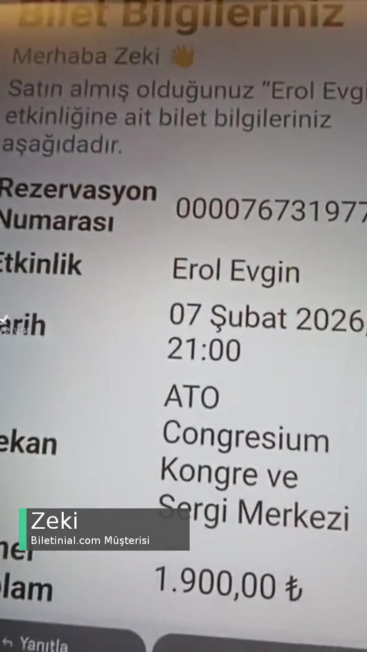 Biletinial.com Yanlış Tarihli Bilet Satıyor! videonun kapak resmi