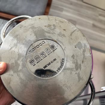 Paslanan Ve Rengi Kararan Tencere İçin İade Veya Değişim Talebi