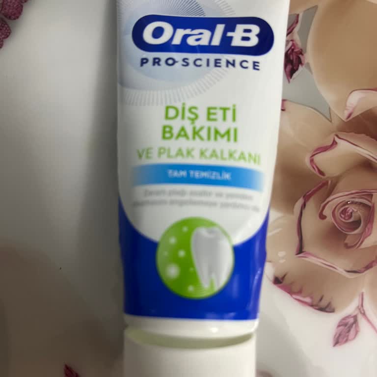 Oral‑B Pro Science Diş Macununun Kullanımından Sonra Ağız İçinde Büyük Yaralar