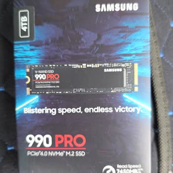 Samsung 990Pro 4TB SSD Kurulum Sonrası Bozuldu, Servis Yardım Etmedi