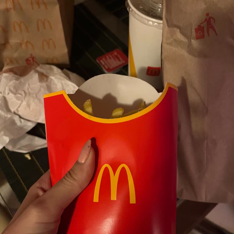 McDonald's Super Boy Patates Kızartması Eksik Gönderildi