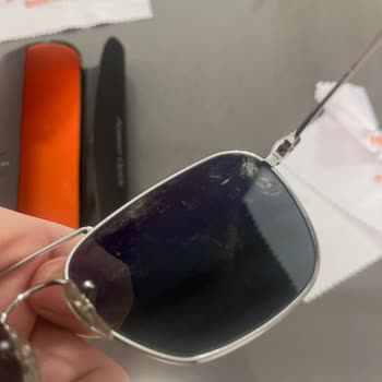Garantili Rayban Gözlüğümde Cam Soyulması Müşteri Hatası Olarak Red Edildi