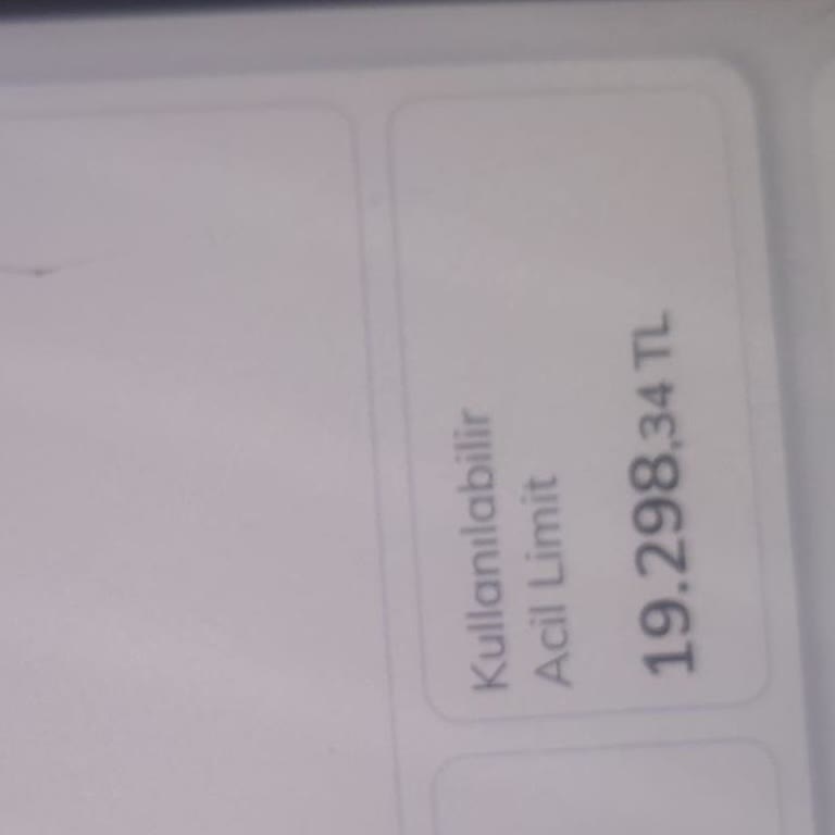 Acil Limit Normal Limite Dönüştürülmedi