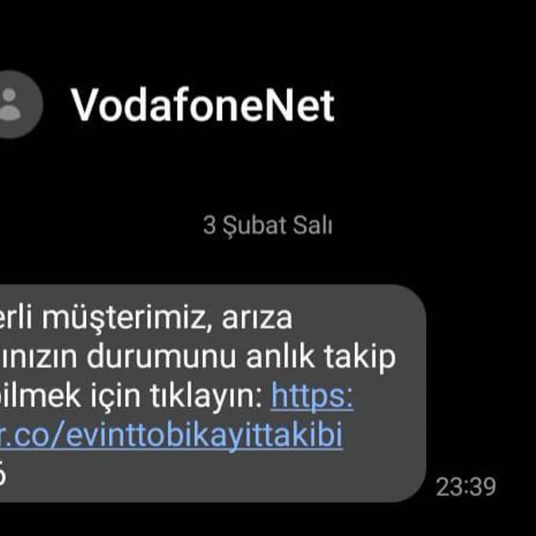 Vodafone Net Ev İnternet Kesintisi Ve Açıklama Eksikliği İçin Telafi Talebi
