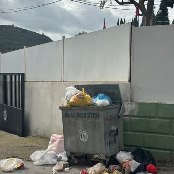 Emek Mahallesi Derya Sokak’ta Çöp Konteynerlerinin Boşaltılmaması Ve Yetersizliği