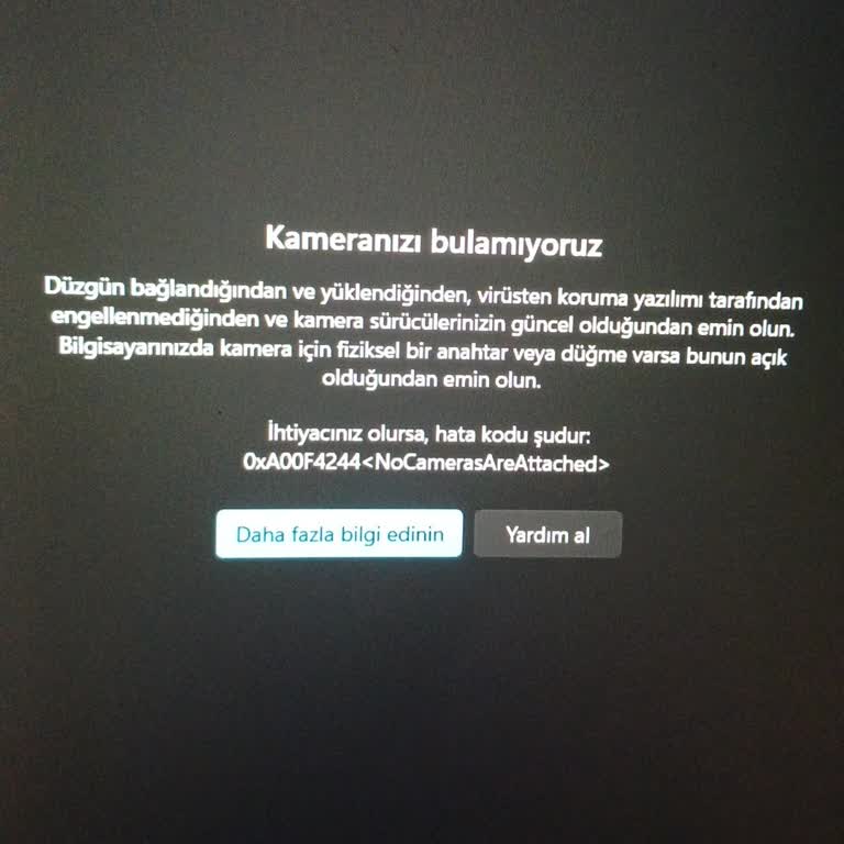 HP Victus 15 Kamera Çalışmıyor, Garanti Kapsamında İnceleme Talebi