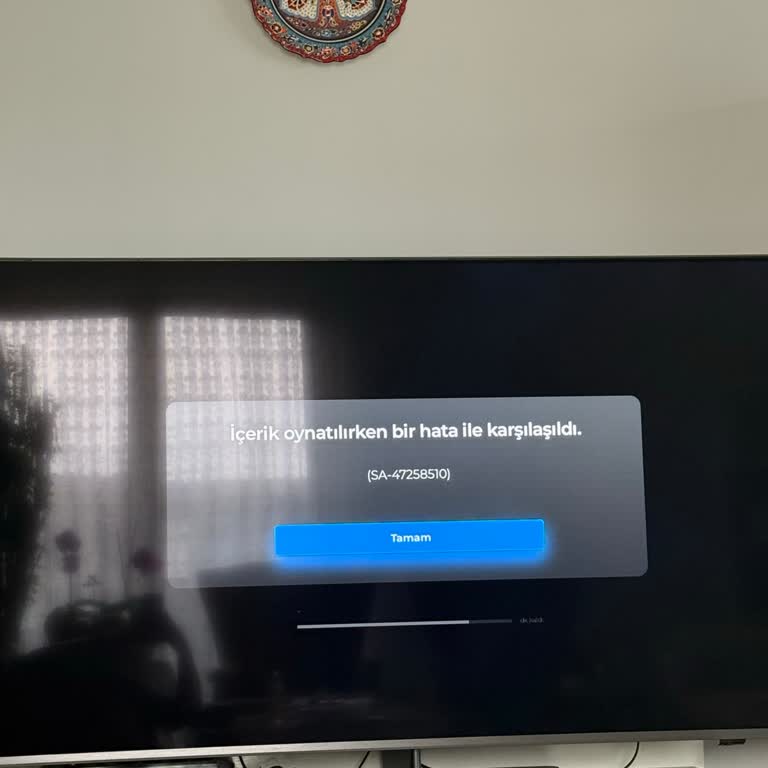 Philips TV'de TOD Uygulaması BeIN Sports Hata Kodu SA-47258510