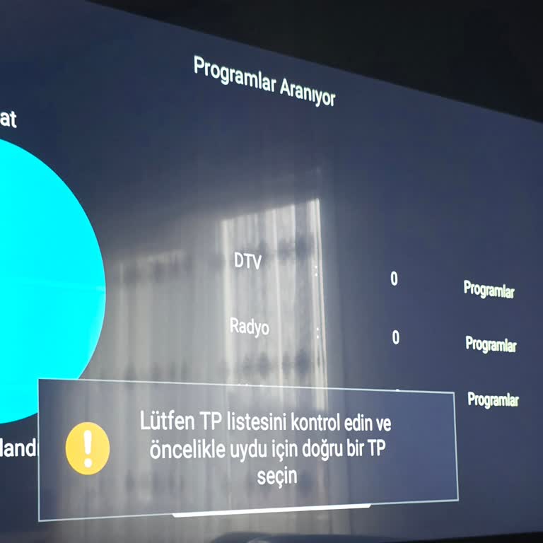 Onvo Ov50500 Televizyonda Sinyal Yok Ve TP Hatası