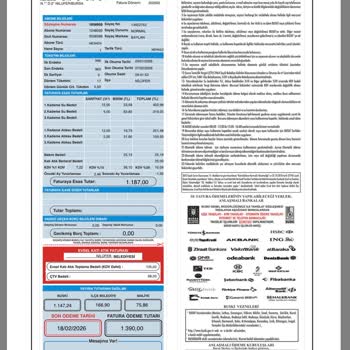 Düşük Su Tüketimine Rağmen Aşırı Fatura Artışı Ve Açıklama Talebi