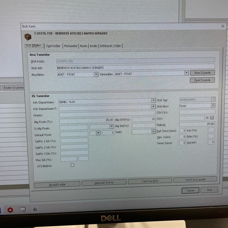 Stok Kodu Kilitleniyor Ve Destek Çözüm Sunmuyor