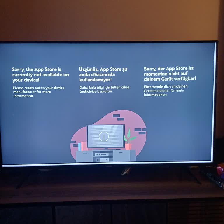 Vestel 4K Smart TV'de App Store Kullanılamıyor