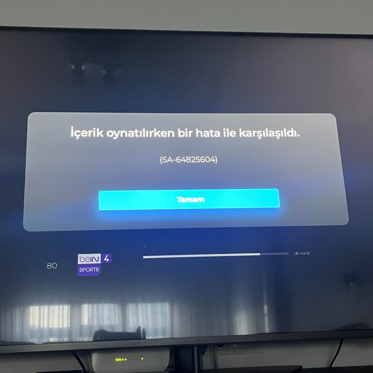 Philips Televizyonda TOD Uygulaması Çalışmıyor Ve Ücretli Üyelik Kullanılamıyor