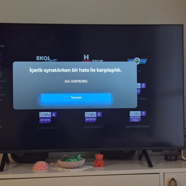 Philips TV'de TOD Uygulamasında Bein Sports Kanallarına Erişememe
