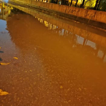 Darıca 1637 Sokakta Yanlış Yüksek Kanalizasyon Kapakları Yolun Su Basmasına Neden Oluyor