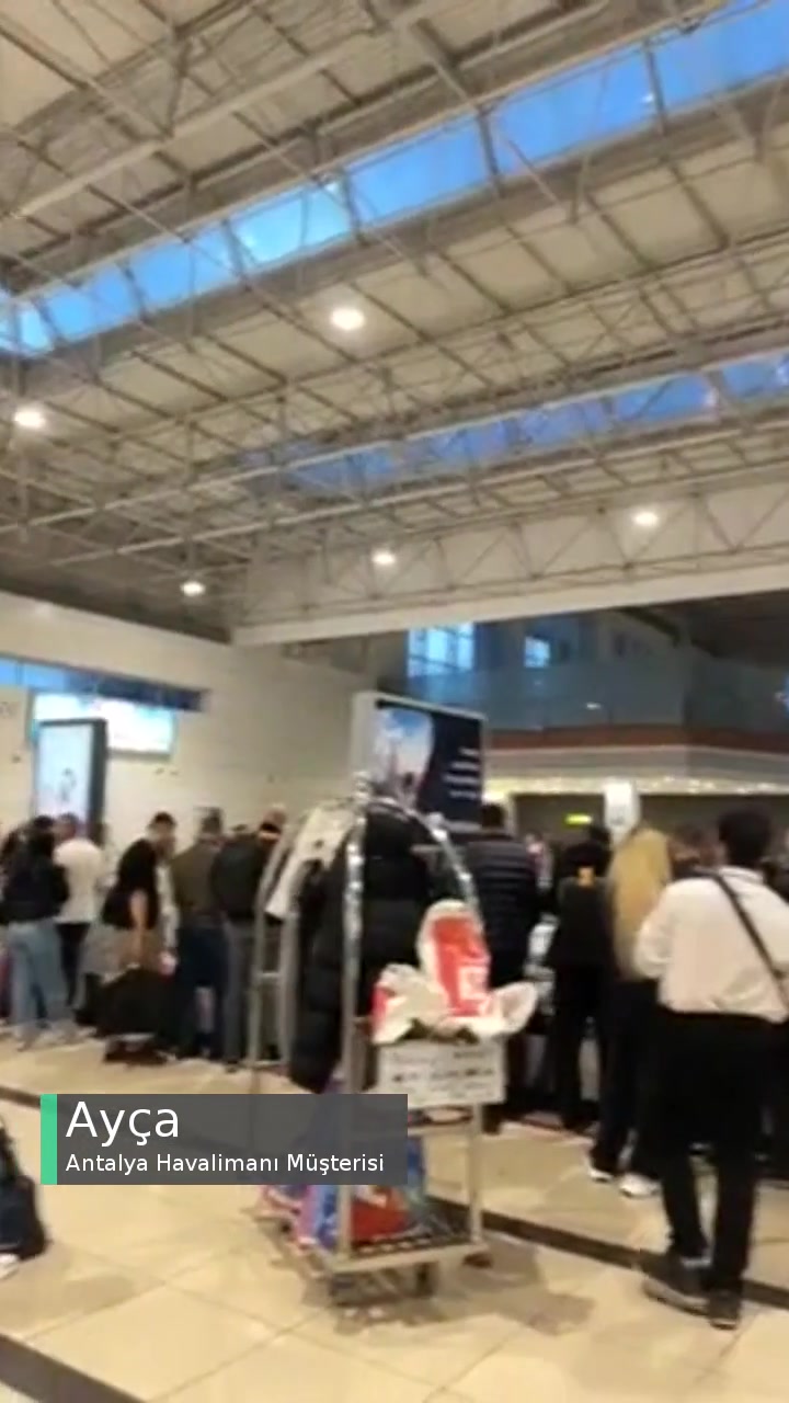 Antalya Havalimanı Dış Hatlarda Böyle Acemilik Olamaz videonun kapak resmi
