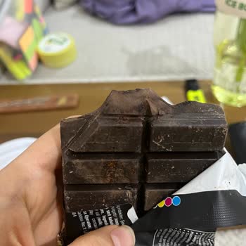 Ülker Kuvertür Bitter Çikolatanın Renk Ve Tat Bozukluğu