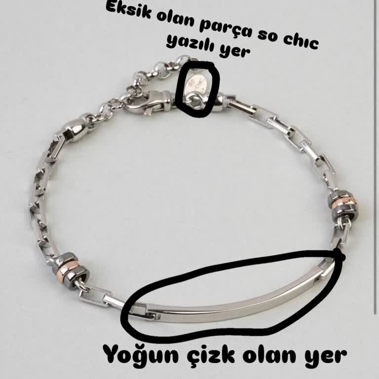 Servis Sonrası Yanlış Parça Ve Çiziklerle Gelen Bileklik İçin Değişim Talebi