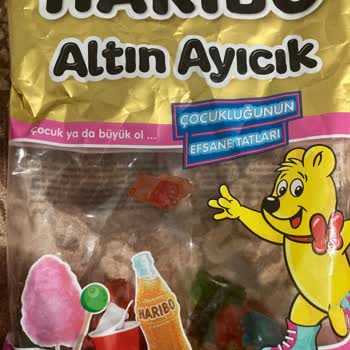 Haribo Altın Ayıcık Jelibon’da Sertleşmiş Ve Şekli Bozuk Parçalar