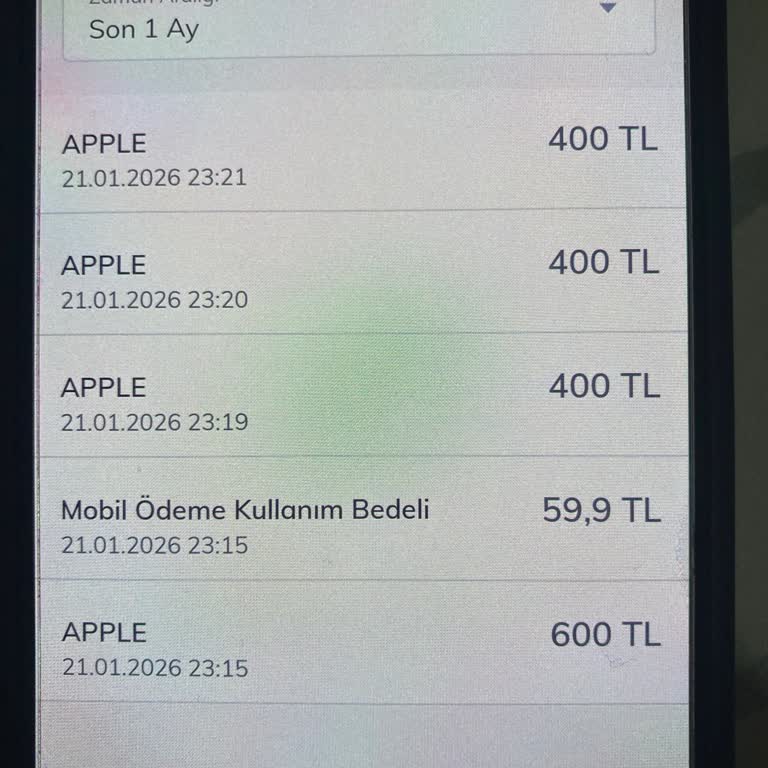 Türk Telekom'da İzinsiz App Store Alışverişleri Ve Ücret İptali Talebi