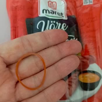 Maret Yöre Dana Sosis İçinden Plastik Parça Çıktı