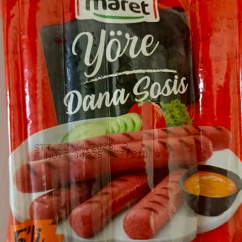 Maret Yöre Dana Sosis İçinden Plastik Parça Çıktı