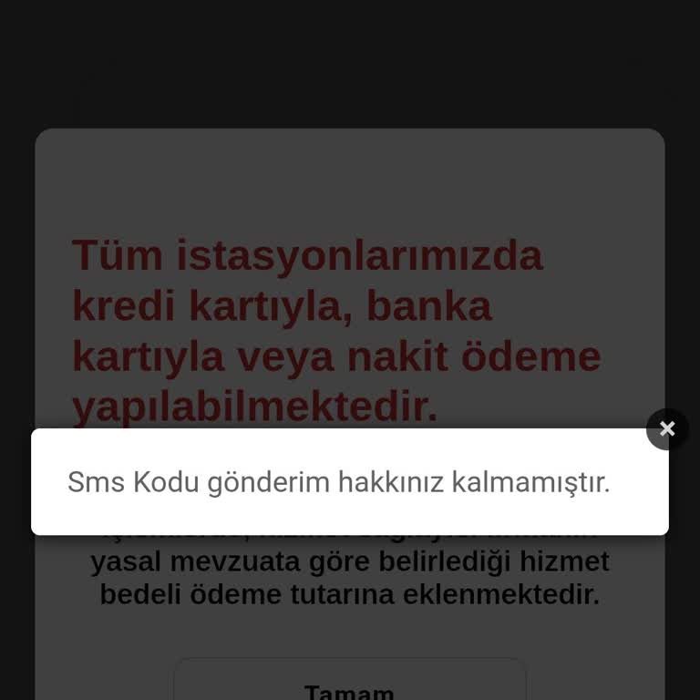 Sınırlı SMS Hakkı Nedeniyle Randevu Alınamıyor