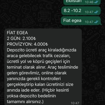 Sahte Avis Kiralama Sözleşmesi: Araç Almadan 6.100 TL İade Talebi