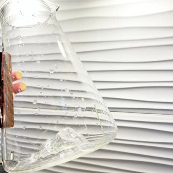 LCW Home Ahşap Kapaklı Cam Sürahi Kırıldı