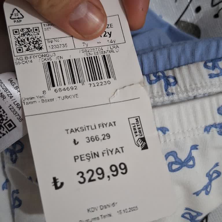 Etiket Fiyatı İle Kasa Ücretinde Uyuşmazlık