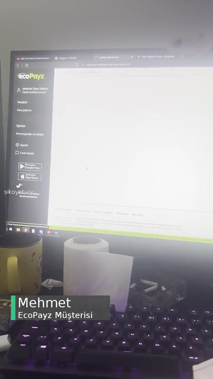 EcoPayz Yükseltilmeyen Hesap, Geri Dönüş Yok! videonun kapak resmi
