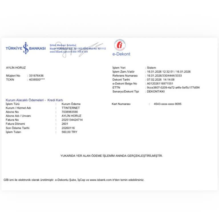 İptal Edilen Hizmette Yanlış Aylık Ücret Kesintisi