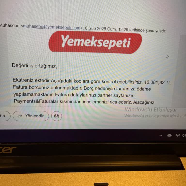 Yemeksepeti İzin Almadan Uzun Süreli Reklam Kampanyası Ve Haksız Borç İptali