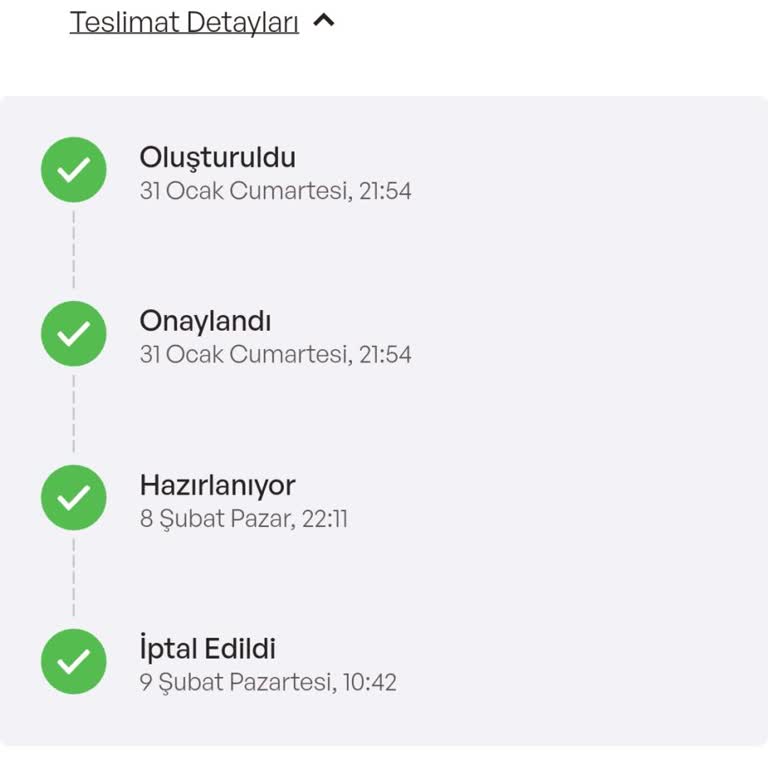 Kargoya Çıkmayan Siparişimin İptali Ve Tek Çekim İade Talebimin Reddedilmesi