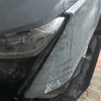 Kağıthane Belediyesi Çöp Aracı Motoruma Çarparak Hasar Verdi Ve Yardımcı Olmadı