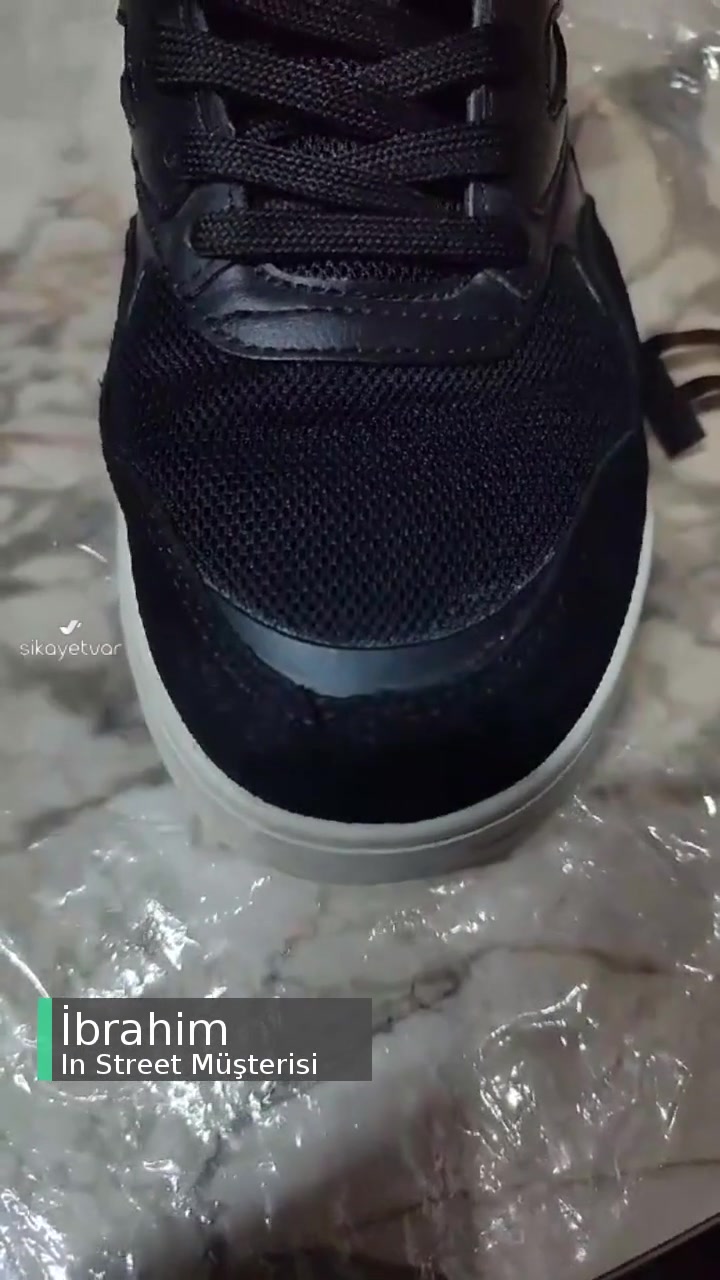 In Street Almış Olduğum Ayakkabı 7 Gün İçerisinde Dikişleri Söküldü! videonun kapak resmi