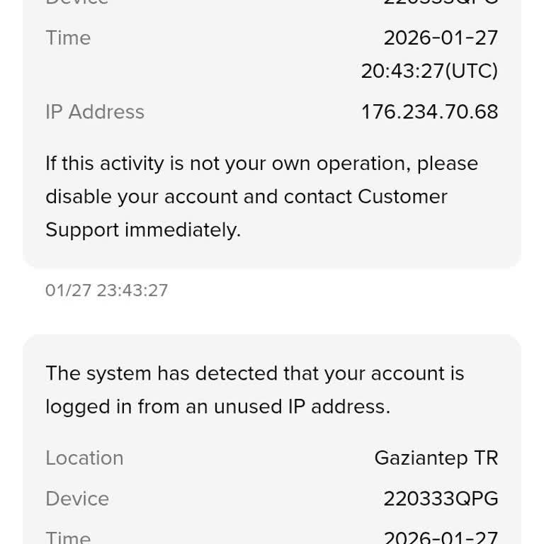 Binance Hesabımda Yetkisiz Çekim Ve 350 Bin Tl Kayıp