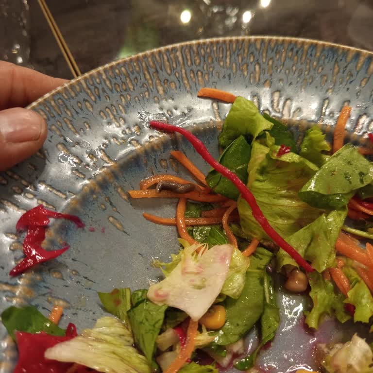 Canlı Salyangozlu Salata Ve Hijyen Sorunu