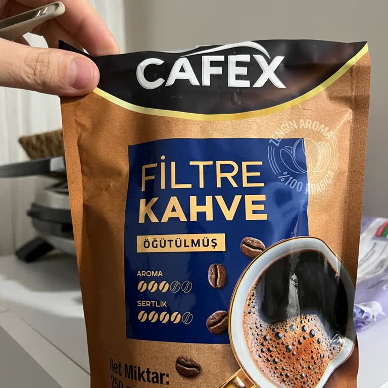 Gaziosmanpaşa A101 Şubesinde Cafex Filtre Kahve Kötü Koku Ve Tatla Endişe Yarattı