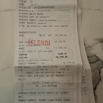 Pierre Cardin Montumdaki Lekeler Ve Mağaza Red Cevabı