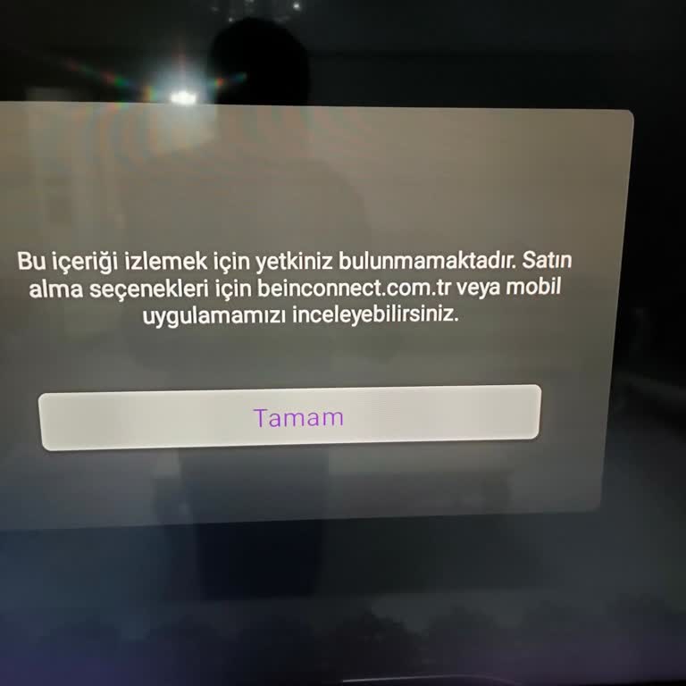 Spor Paketi Üyeliği Aktif Olmasına Rağmen Maç Yayını Açılmıyor