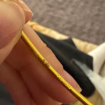 Hepsiburada'dan Ahlatçı Altın Bilezikte Çizik Ve İz Şikayeti