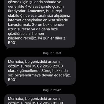 Sık Kesintili TurkNet İnterneti Ücreti Artışı Ve Çözüm Talebi