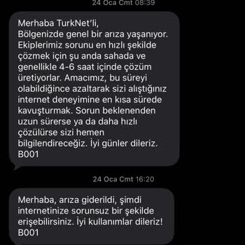 Sık Kesintili TurkNet İnterneti Ücreti Artışı Ve Çözüm Talebi