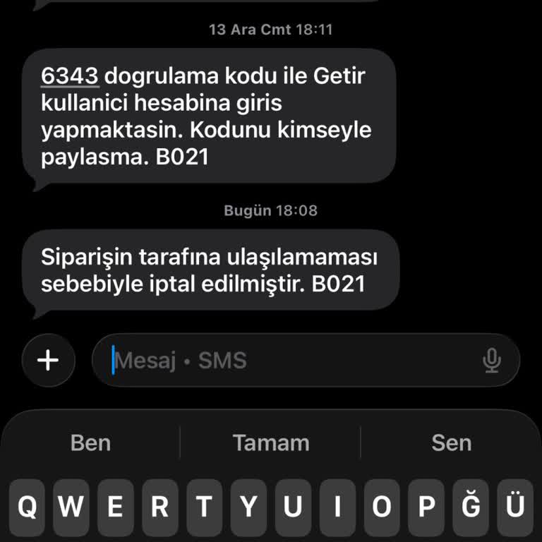 Teslim Edilmeyen Ve Haksızca İptal Edilen Siparişin Ücret İadesi Talebi