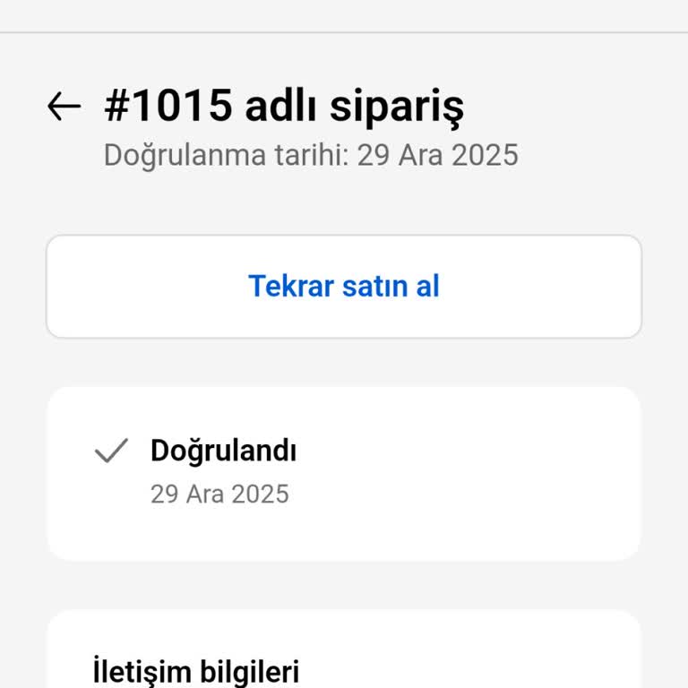 Siparişim Gelmedi Ve Ücret İadesi Talep Ediyorum