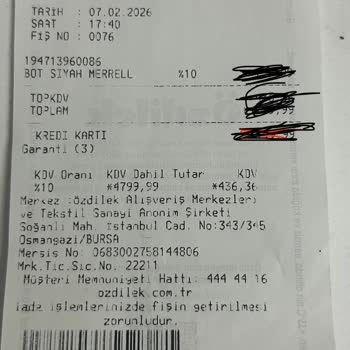 Özdilek Ev Tekstili Domuz Derisi İçeren Ayakkabı Satışı Üzerine Açık Bilgilendirme İstiyorum